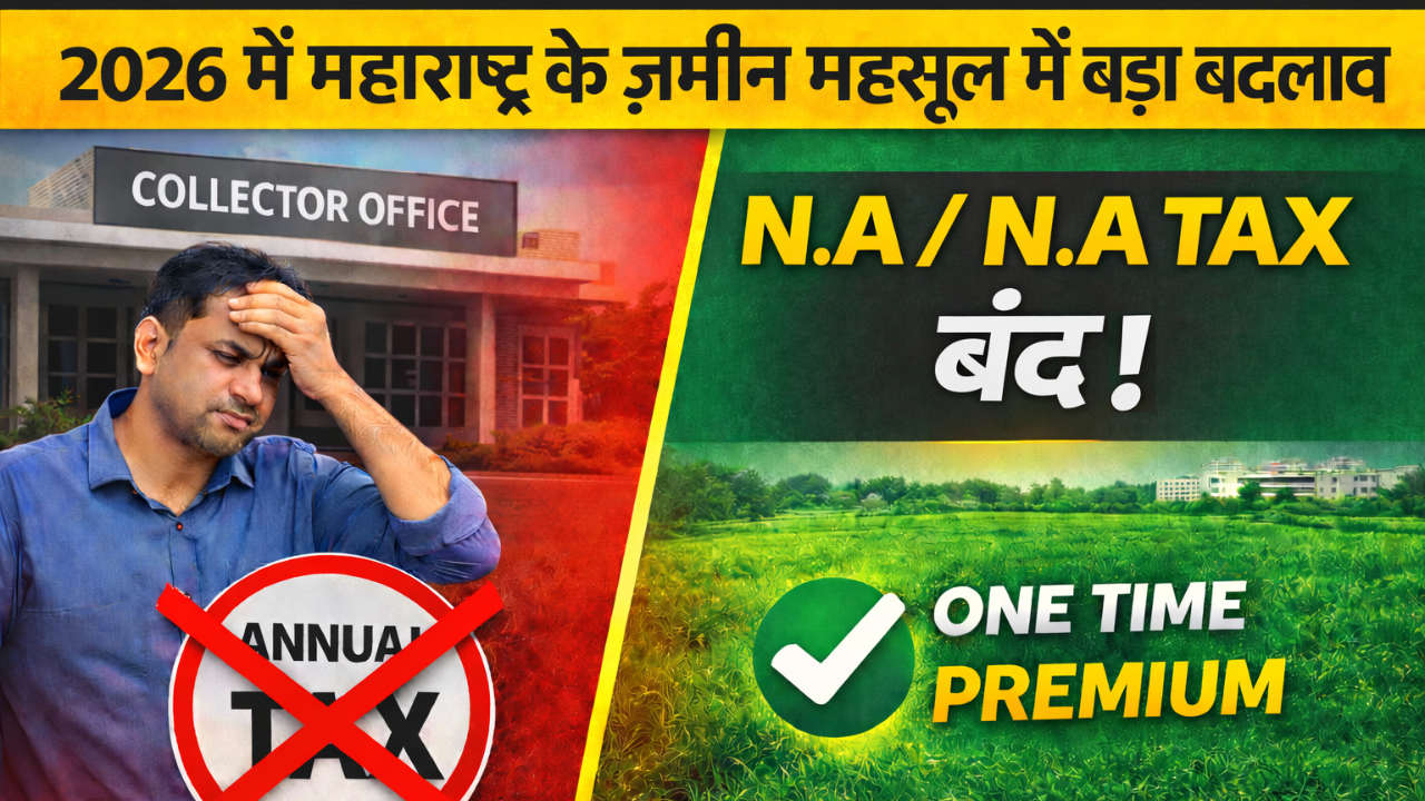 N.A. Tax Removed in Maharashtra 2026: Relief for Landowners
